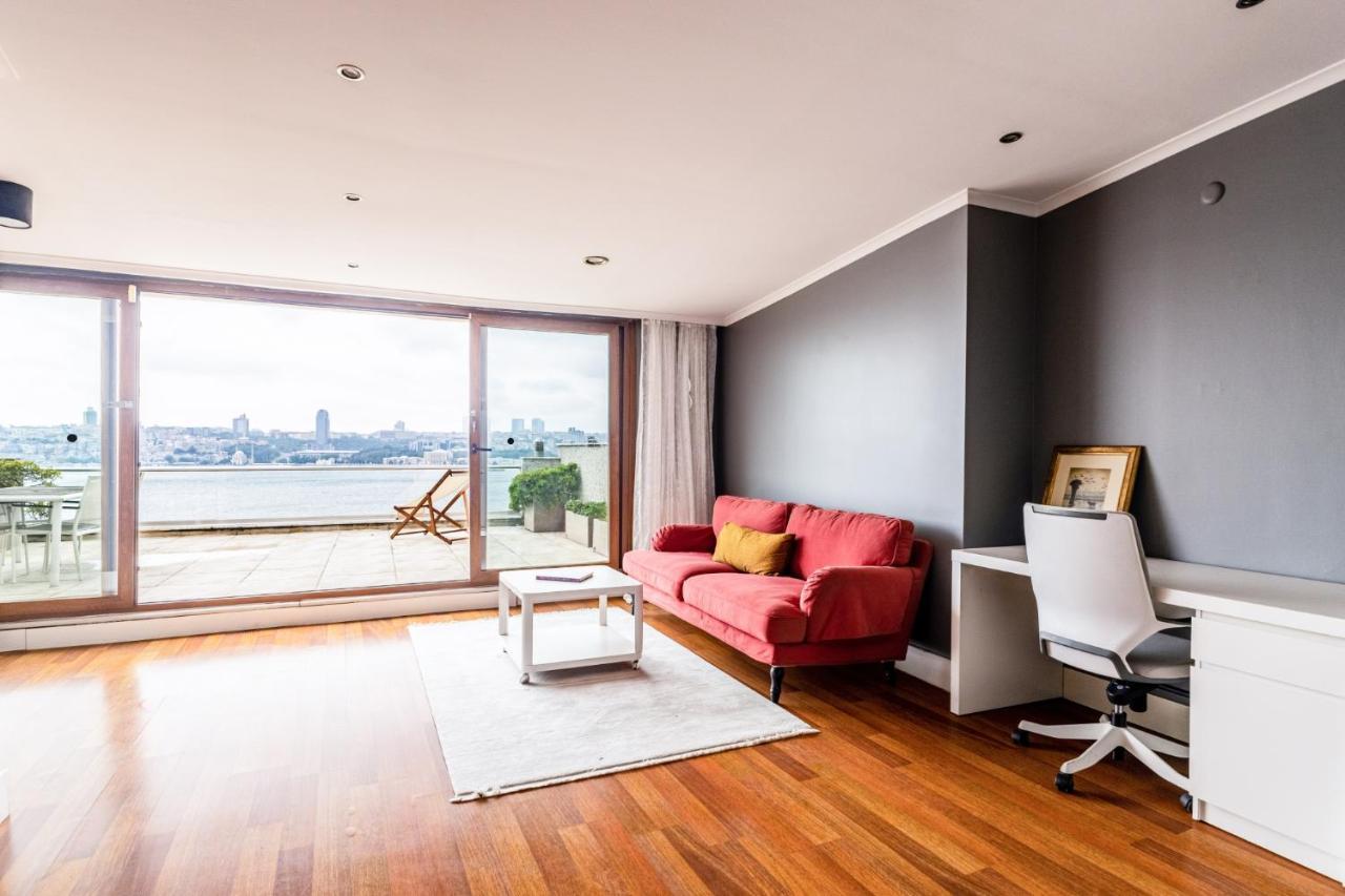 Duplex Flat W Panoramic Bosphorus View And Terrace Apartamento Istambul Exterior foto
