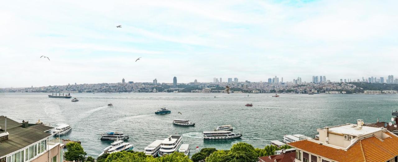 Duplex Flat W Panoramic Bosphorus View And Terrace Apartamento Istambul Exterior foto