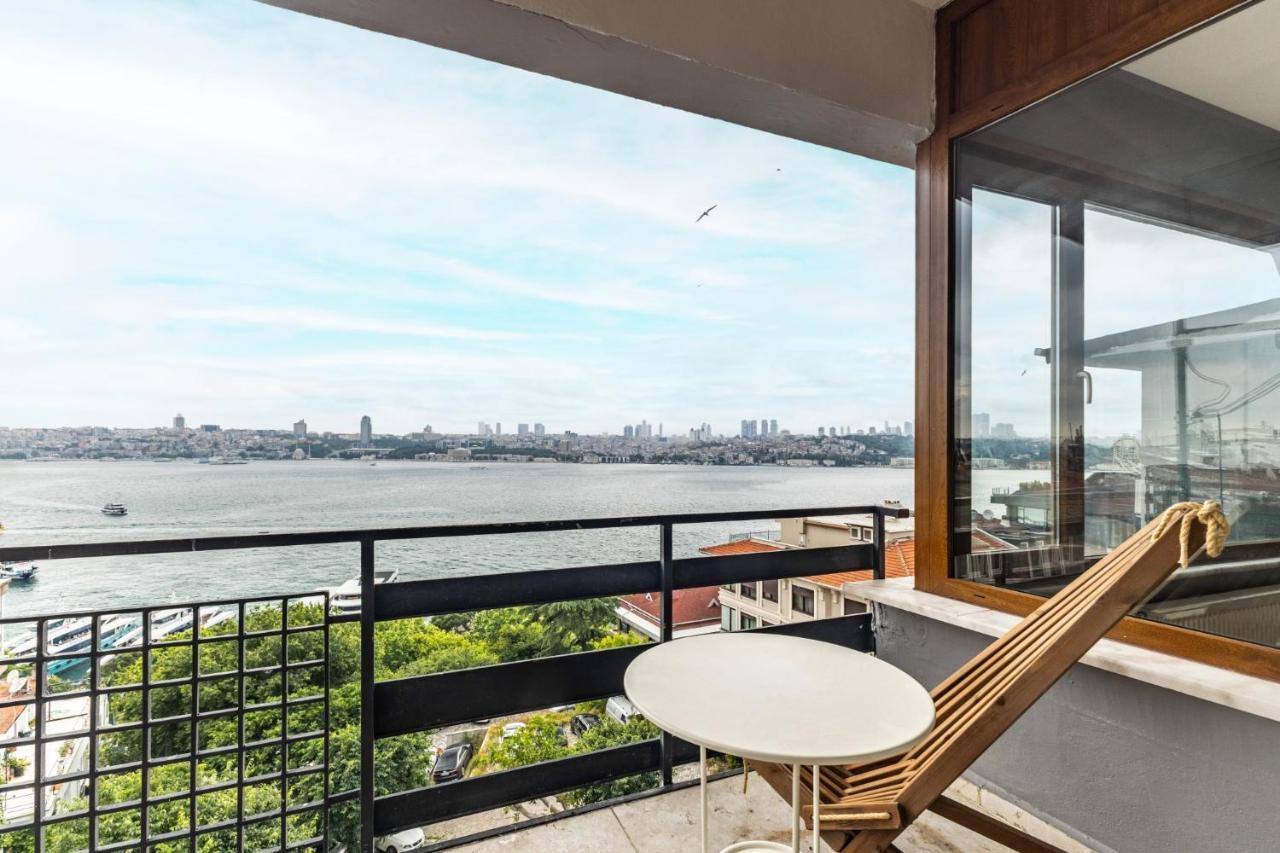 Duplex Flat W Panoramic Bosphorus View And Terrace Apartamento Istambul Exterior foto